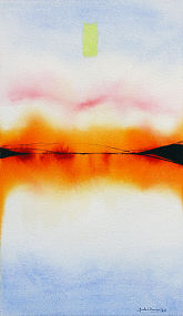 Watercolor Painting - The Silk Road