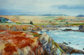 Watercolor: Coastal View